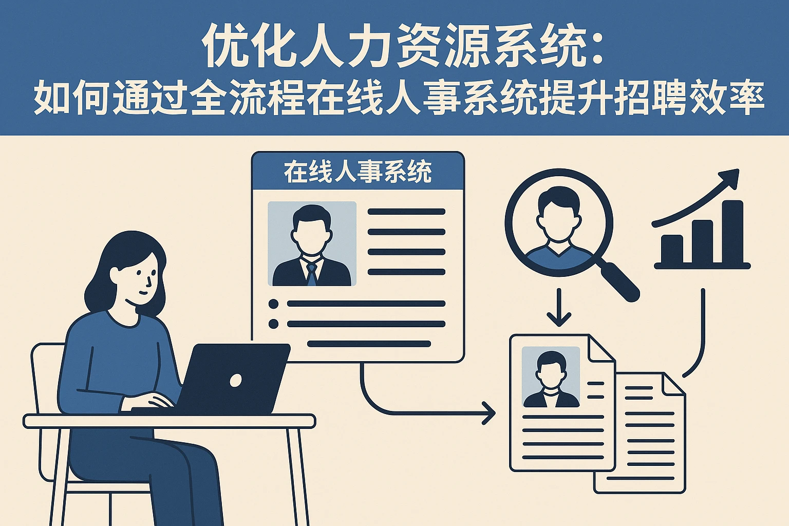 优化人力资源系统:如何通过全流程在线人事系统提升招聘效率