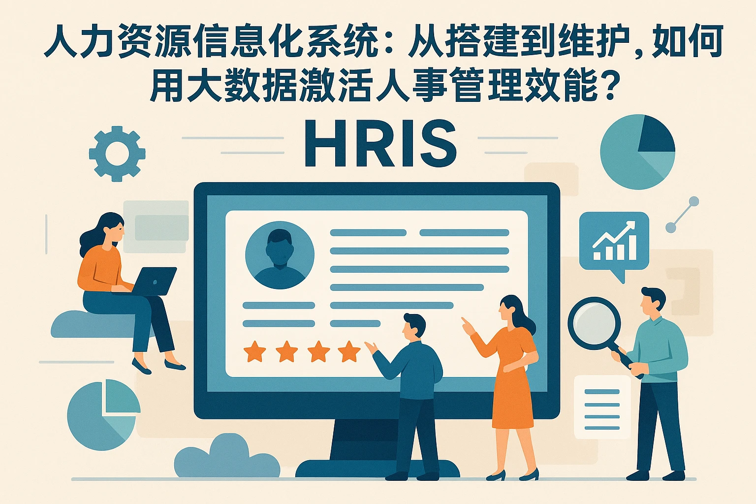 人力资源信息化系统：从搭建到维护，如何用大数据激活人事管理效能？