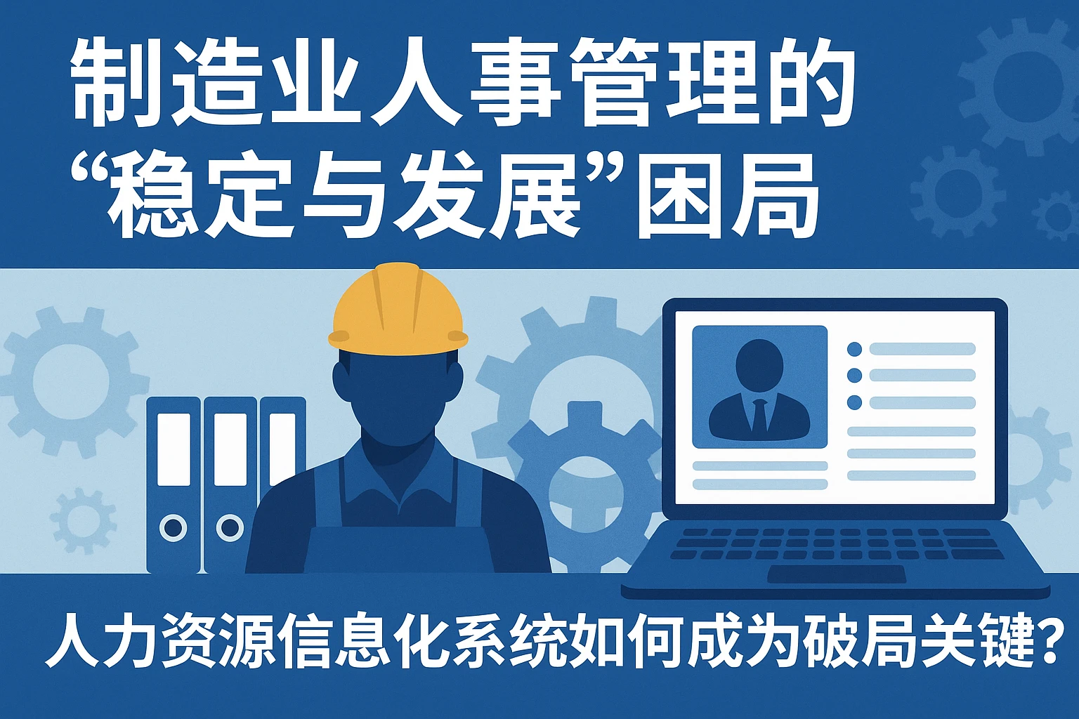 制造业人事管理的“稳定与发展”困局：人力资源信息化系统如何成为破局关键？