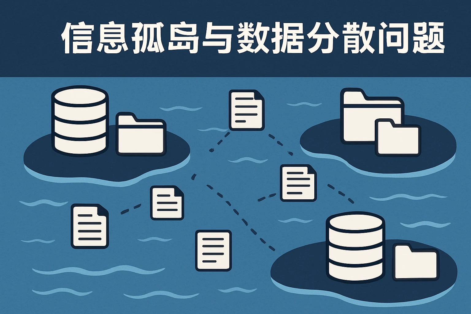 信息孤岛与数据分散问题