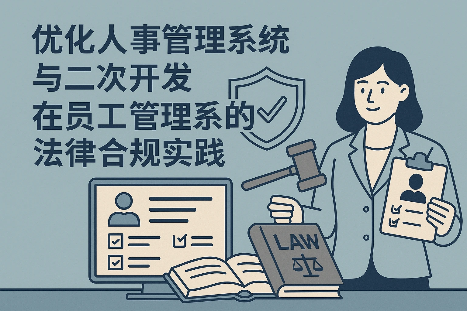 优化人事管理系统与二次开发在员工管理系统中的法律合规实践