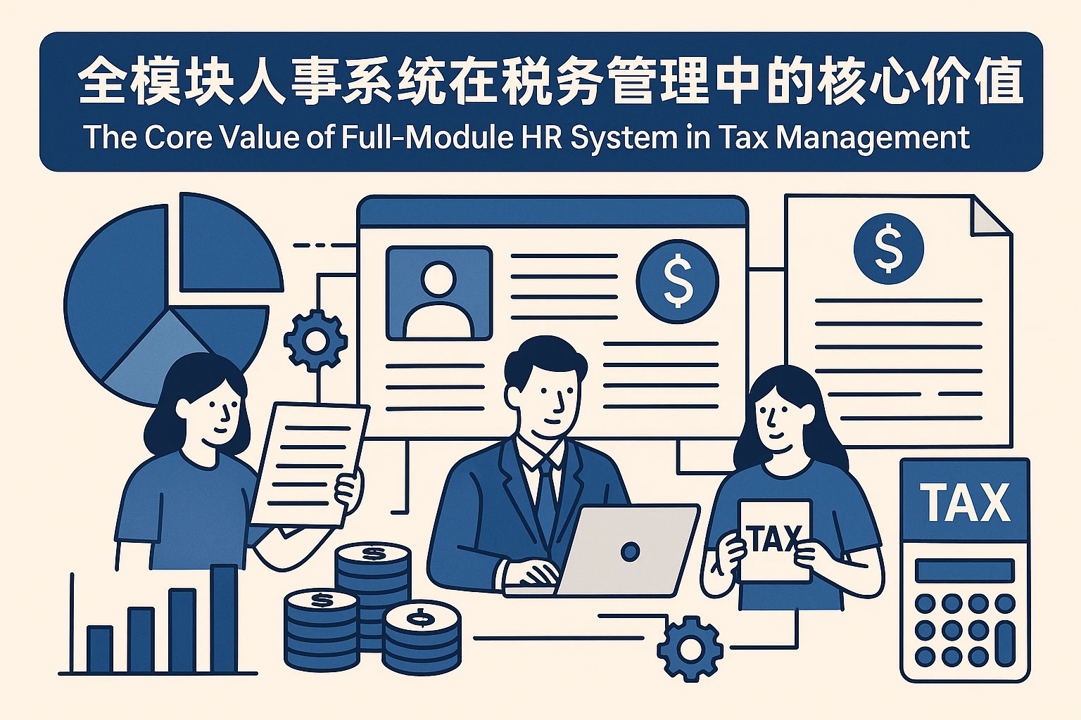全模块人事系统在税务管理中的核心价值