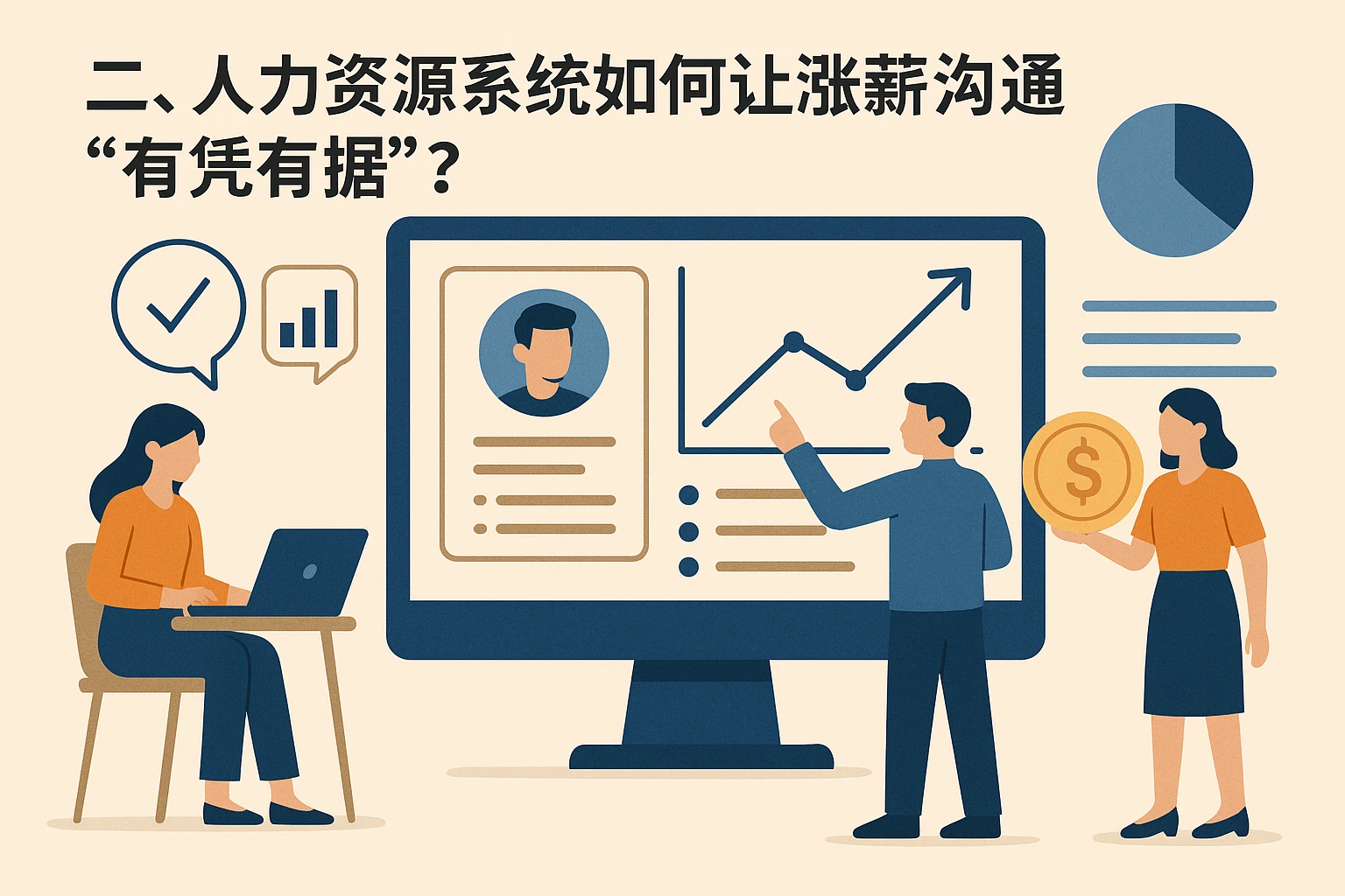 二、人力资源系统如何让涨薪沟通“有凭有据”？