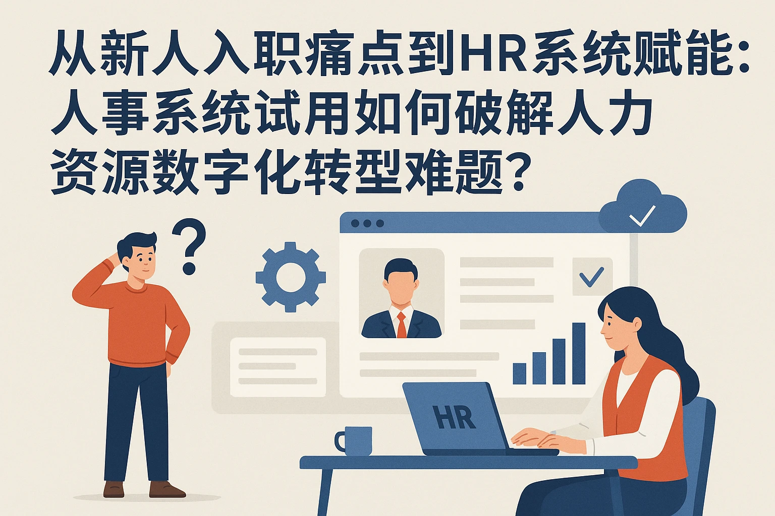 从新人入职痛点到HR系统赋能：人事系统试用如何破解人力资源数字化转型难题？