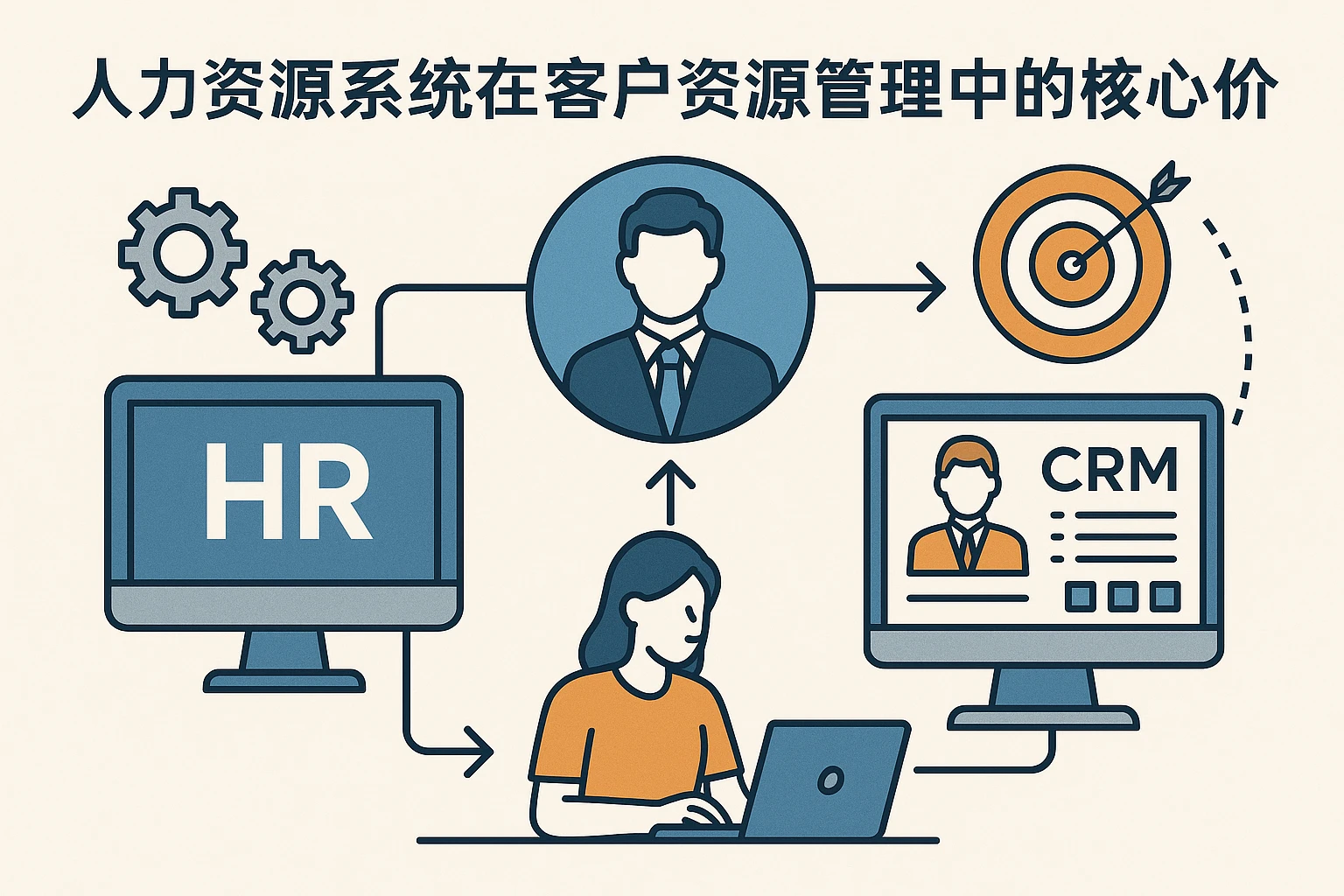 人力资源系统在客户资源管理中的核心价值