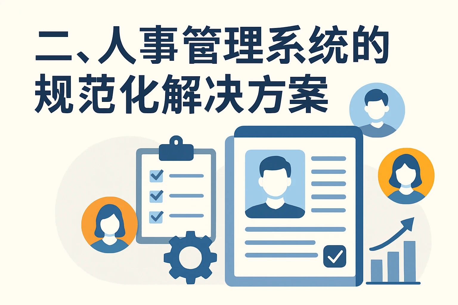 二、人事管理系统的规范化解决方案