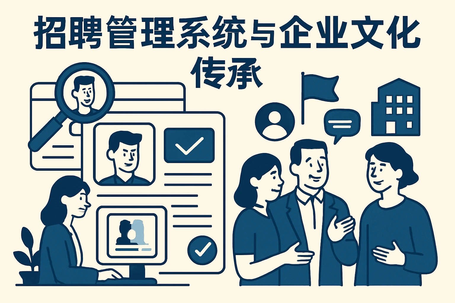 招聘管理系统与企业文化传承