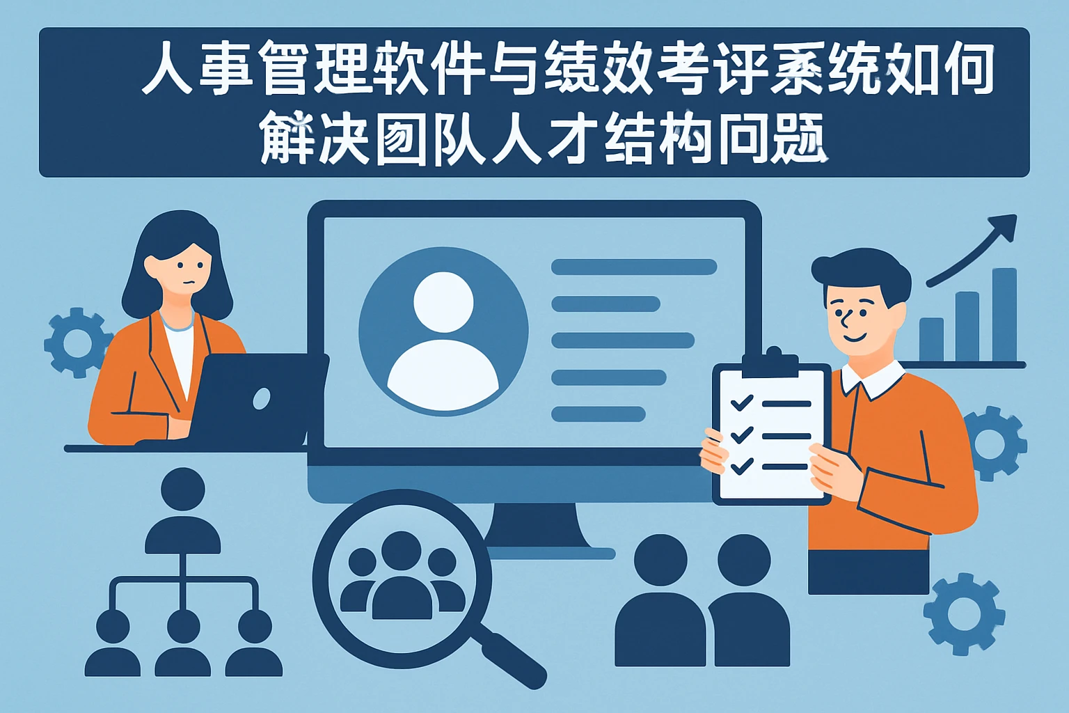 人事管理软件与绩效考评系统如何解决团队人才结构问题