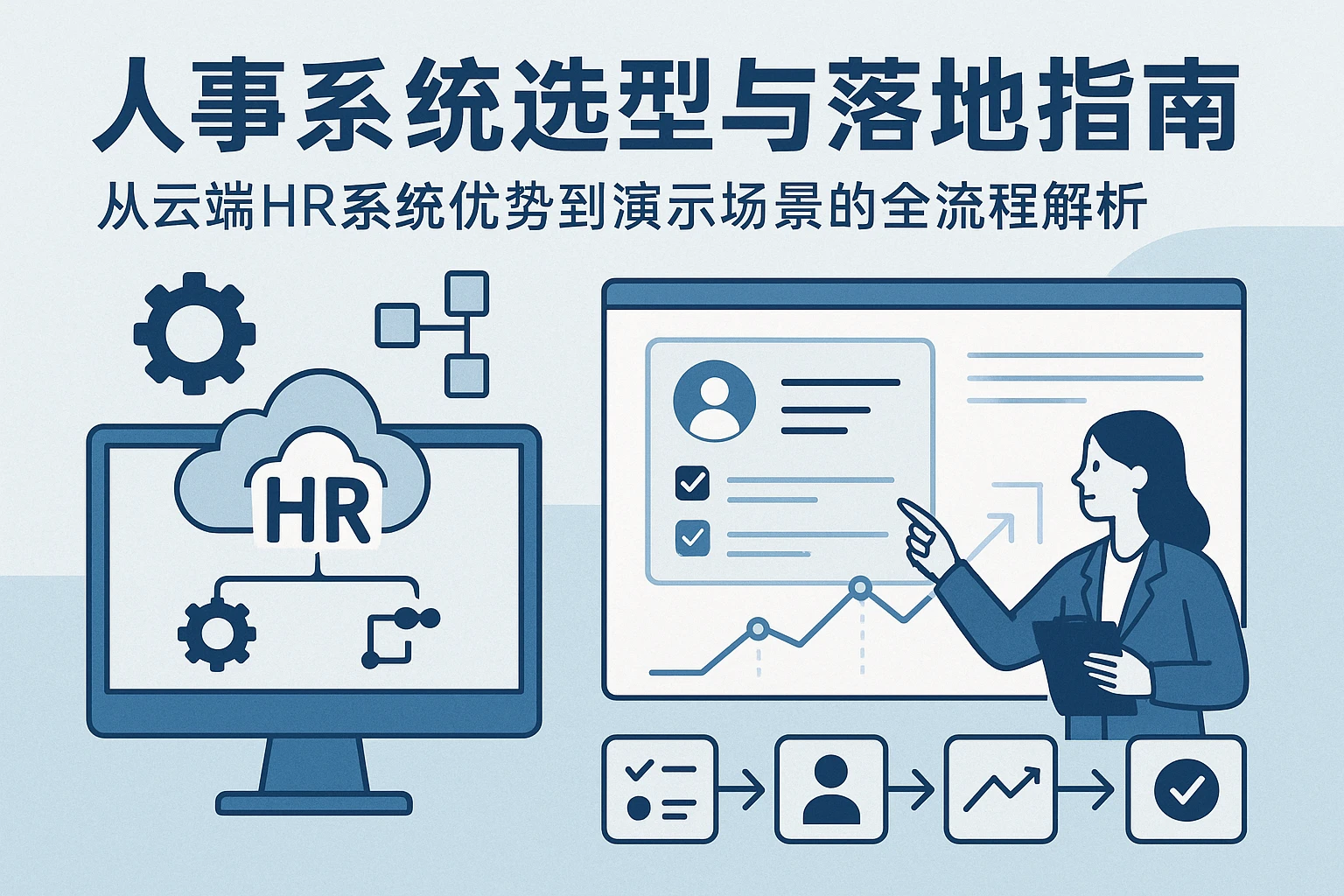 人事系统选型与落地指南：从云端HR系统优势到演示场景的全流程解析