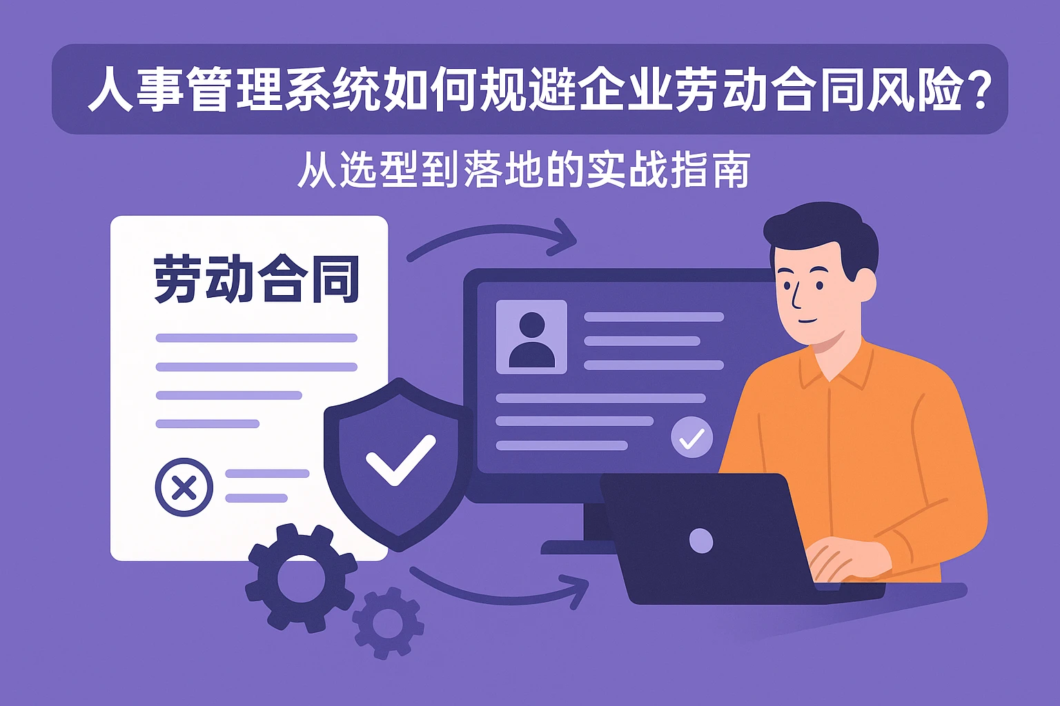 人事管理系统如何规避企业劳动合同风险？从选型到落地的实战指南