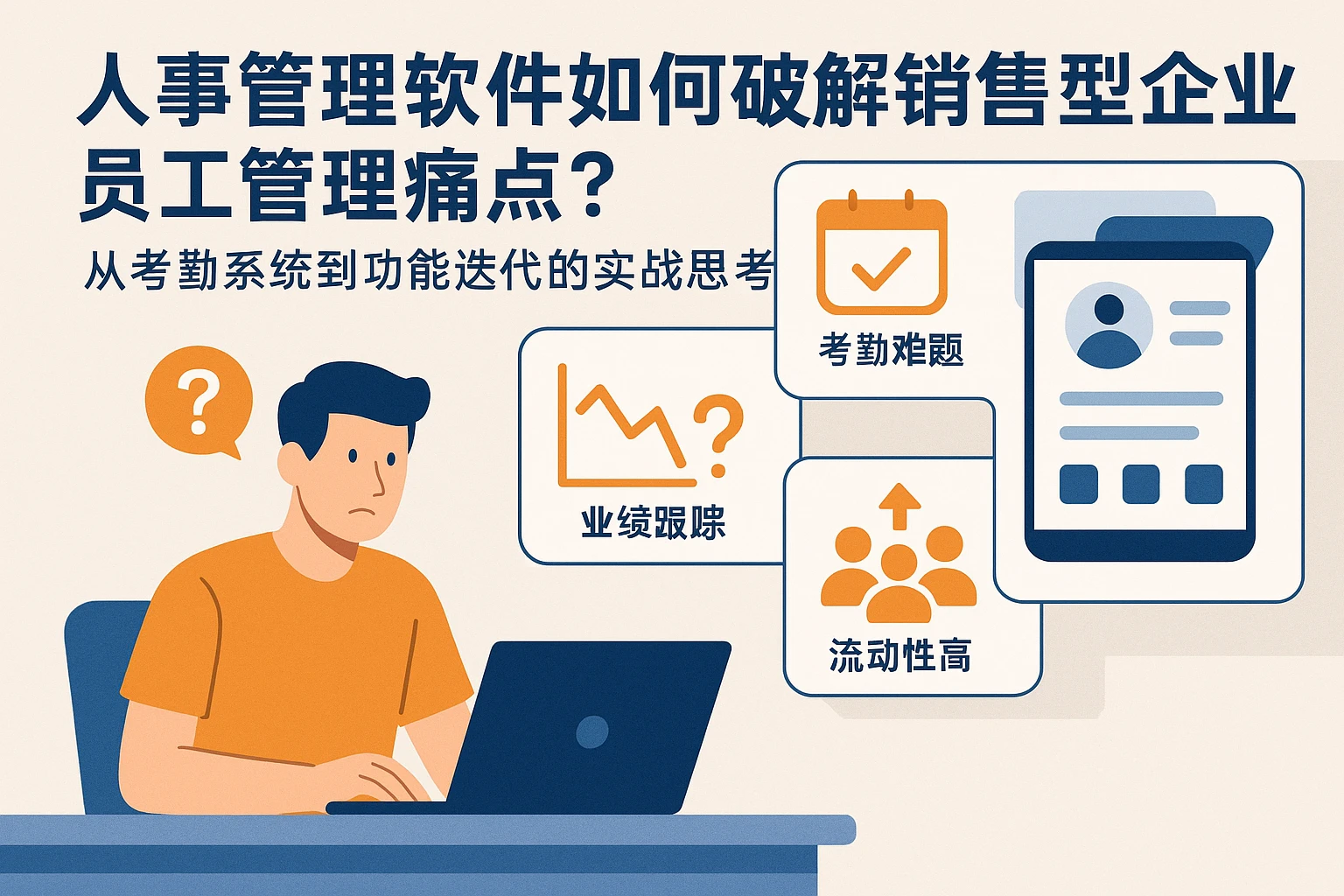 人事管理软件如何破解销售型企业员工管理痛点？从考勤系统到功能迭代的实战思考