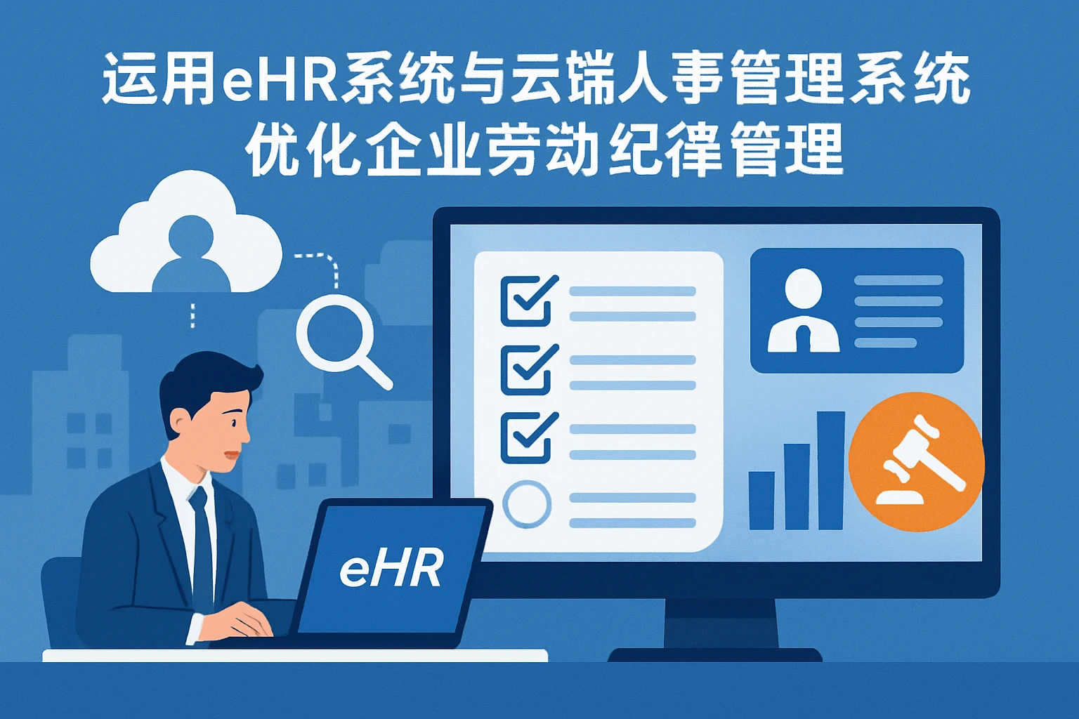 运用eHR系统与云端人事管理系统优化企业劳动纪律管理