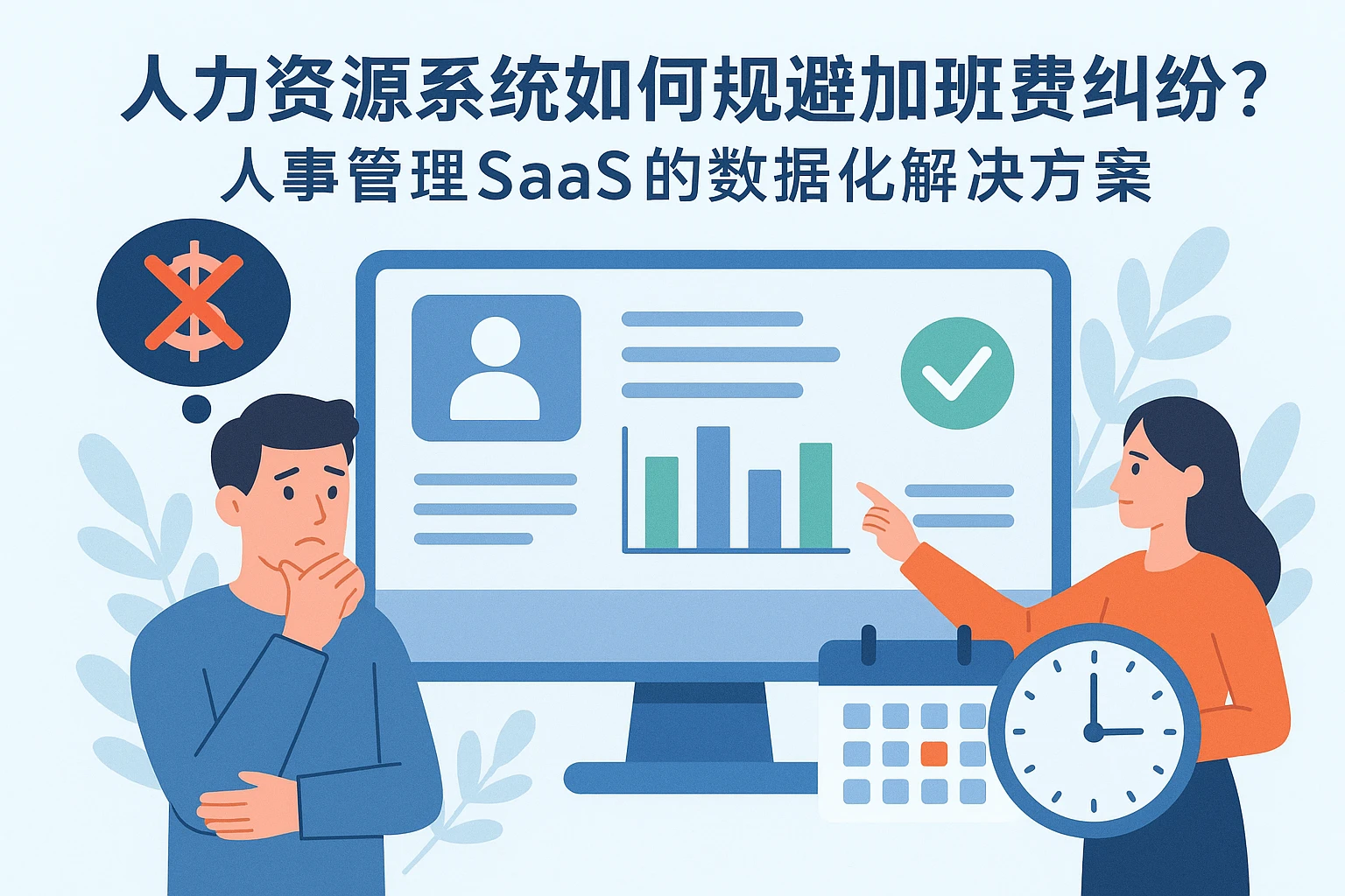 人力资源系统如何规避加班费纠纷?人事管理SaaS的数据化解决方案
