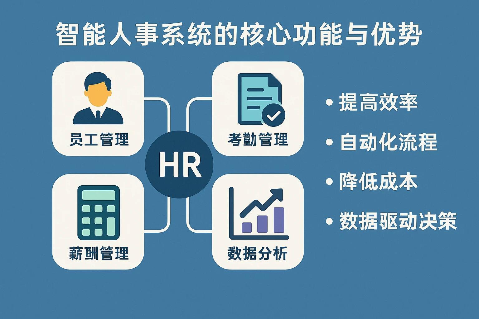 智能人事系统的核心功能与优势