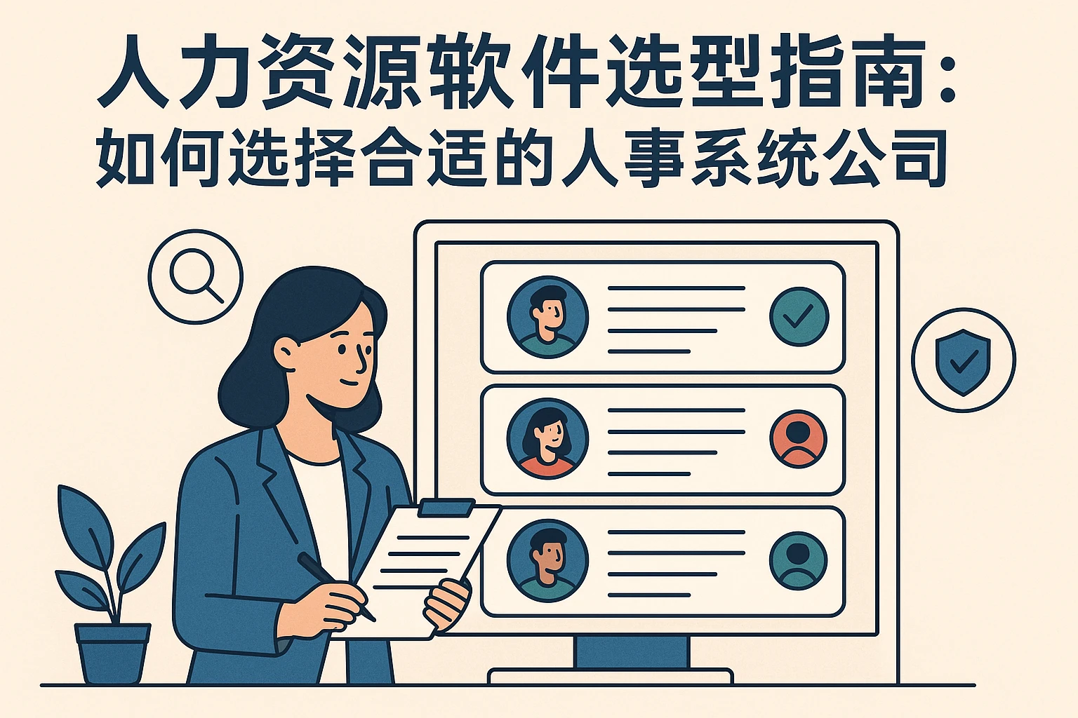 人力资源软件选型指南：如何选择合适的人事系统公司