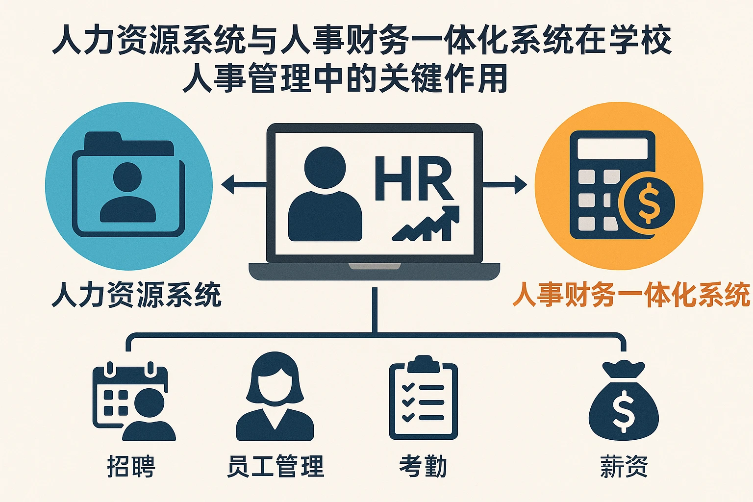 人力资源系统与人事财务一体化系统在学校人事管理中的关键作用