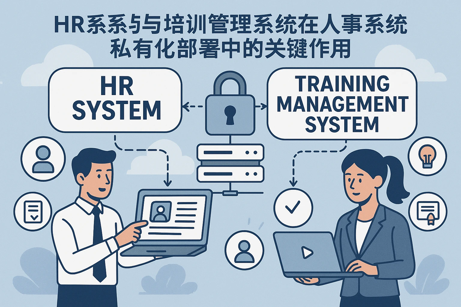 HR系统与培训管理系统在人事系统私有化部署中的关键作用