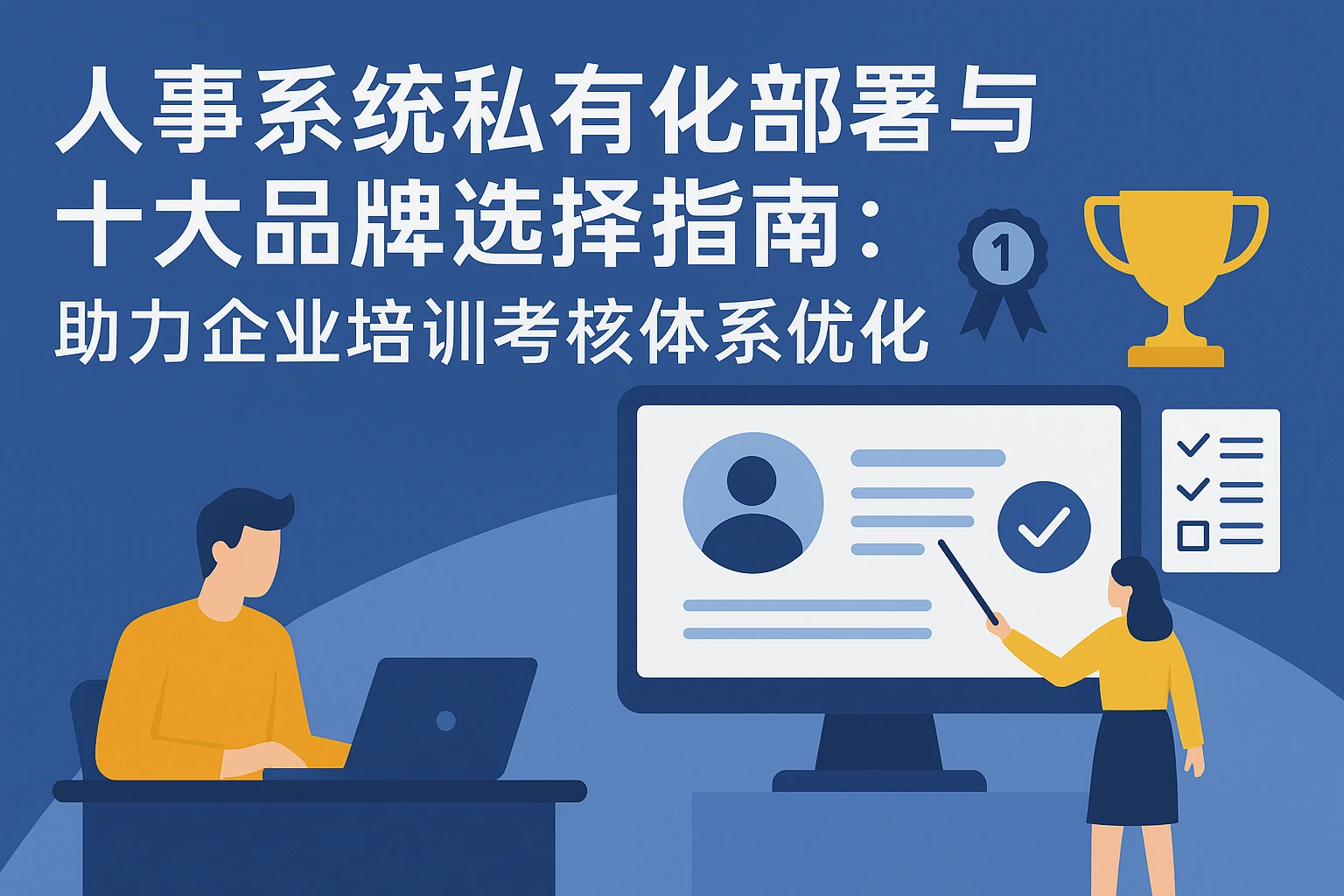 人事系统私有化部署与十大品牌选择指南：助力企业培训考核体系优化