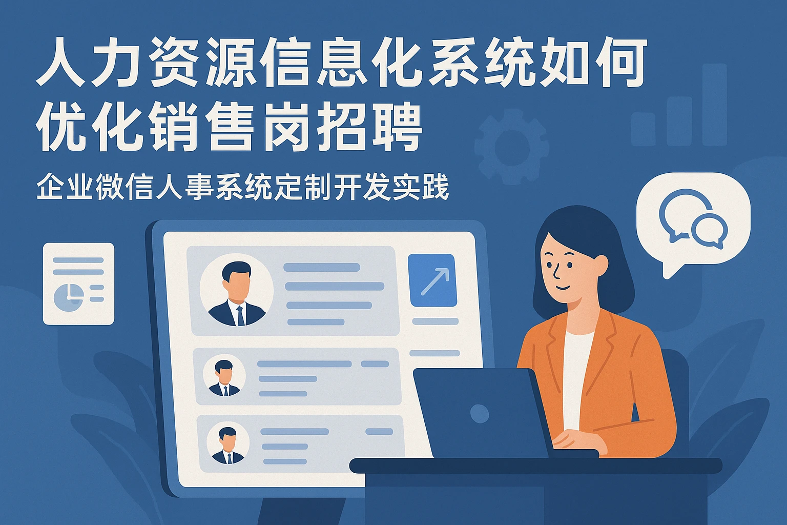 人力资源信息化系统如何优化销售岗招聘：企业微信人事系统定制开发实践