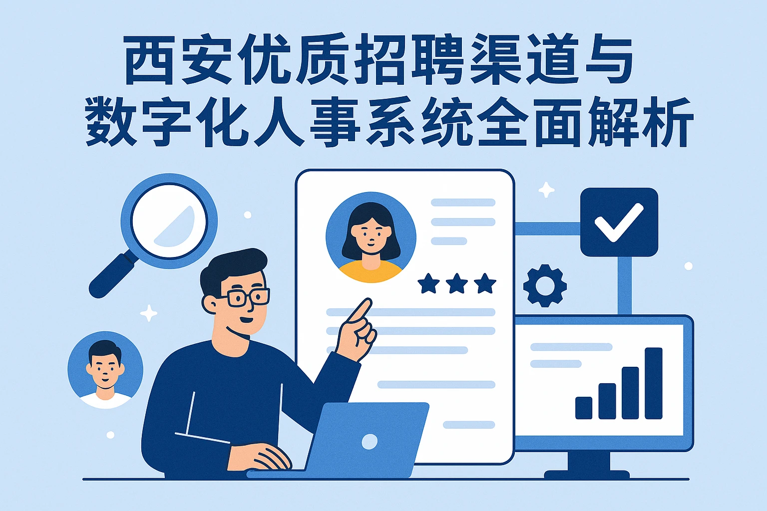 西安优质招聘渠道与数字化人事系统全面解析