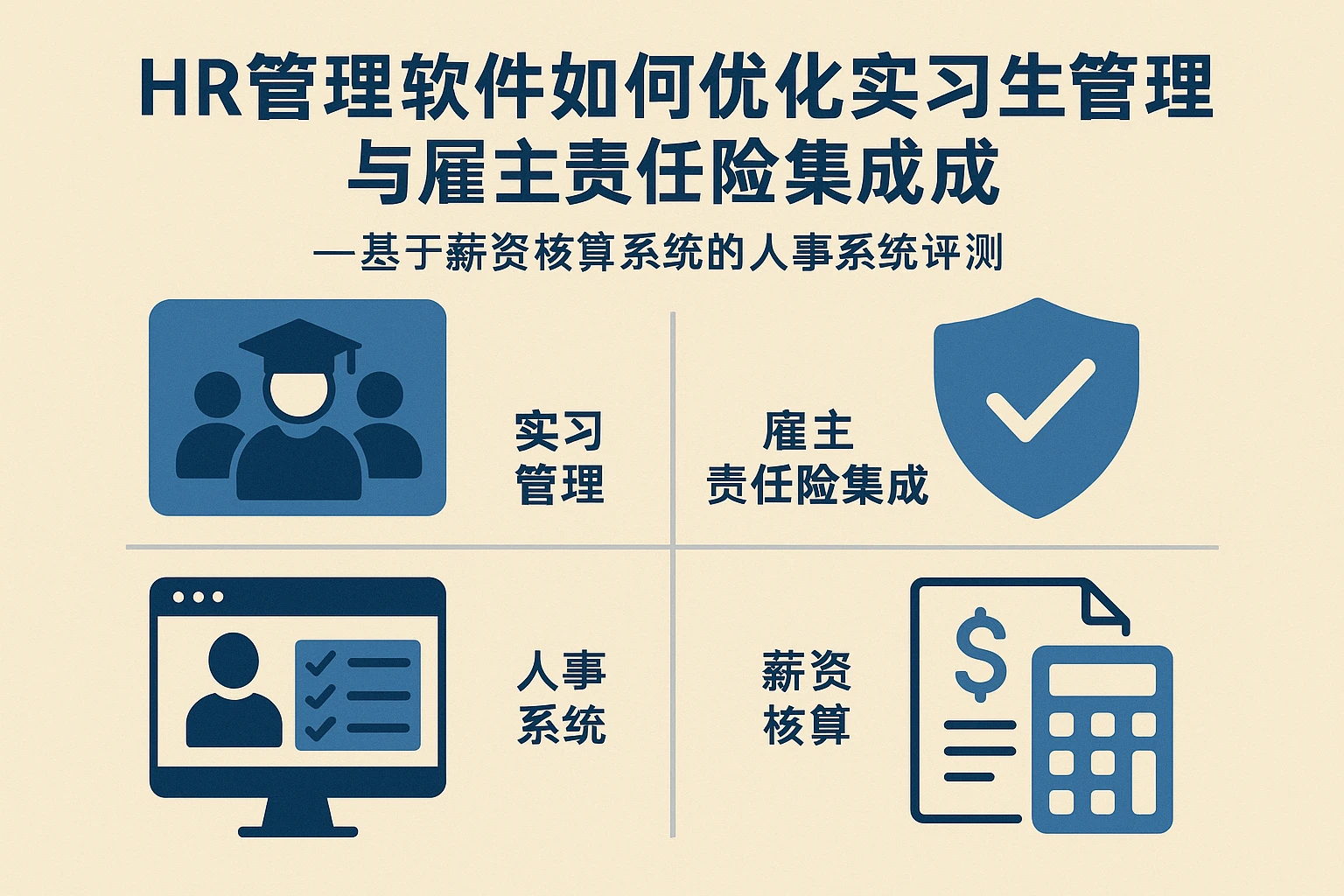 HR管理软件如何优化实习生管理与雇主责任险集成——基于薪资核算系统的人事系统评测