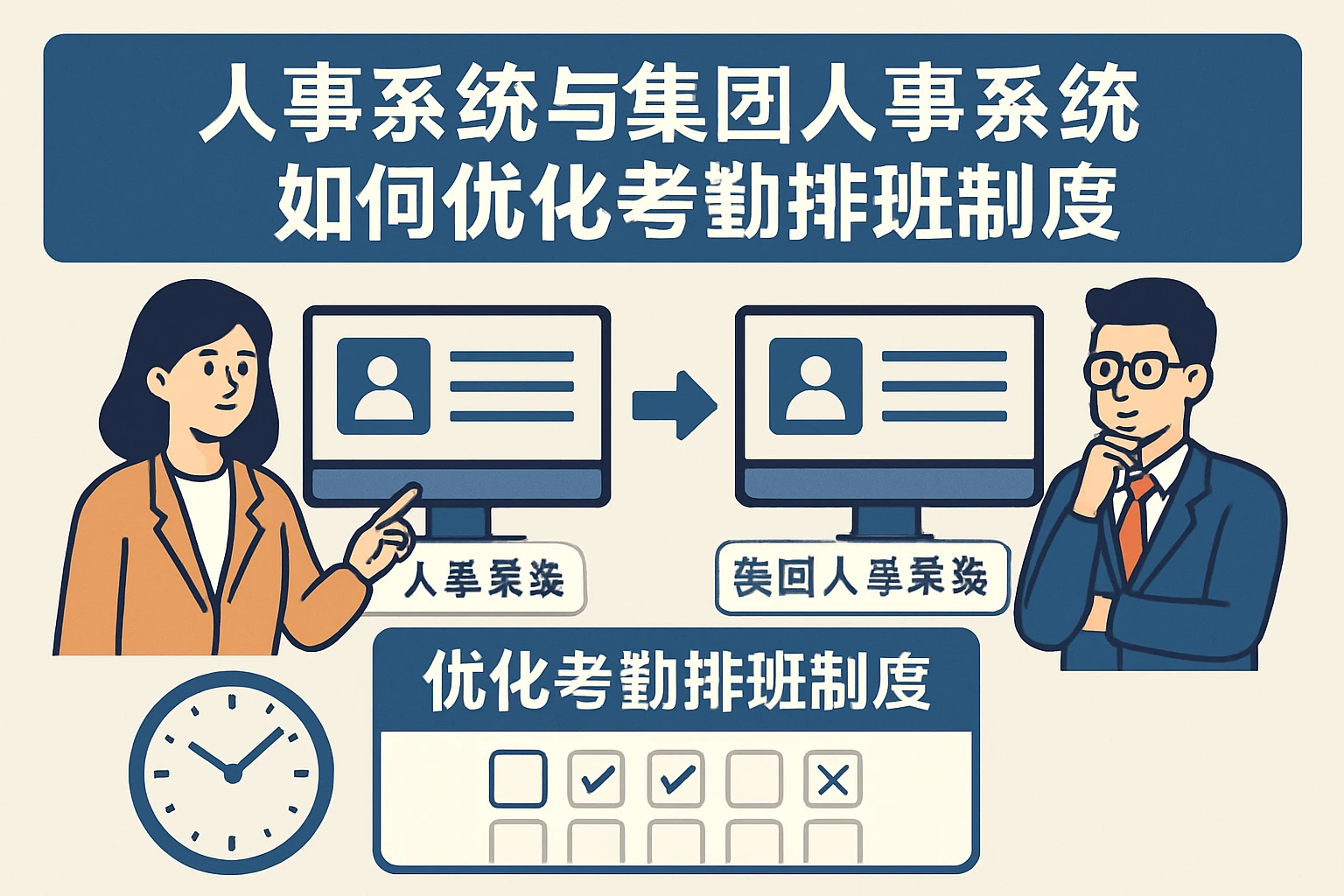 人事系统与集团人事系统如何优化考勤排班制度
