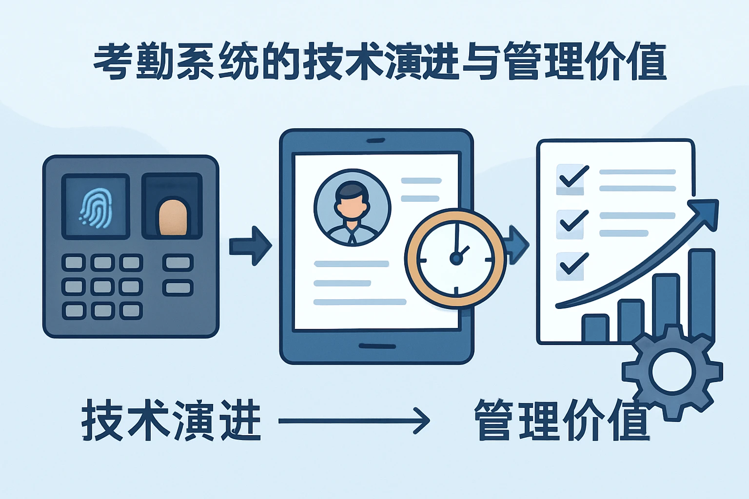考勤系统的技术演进与管理价值