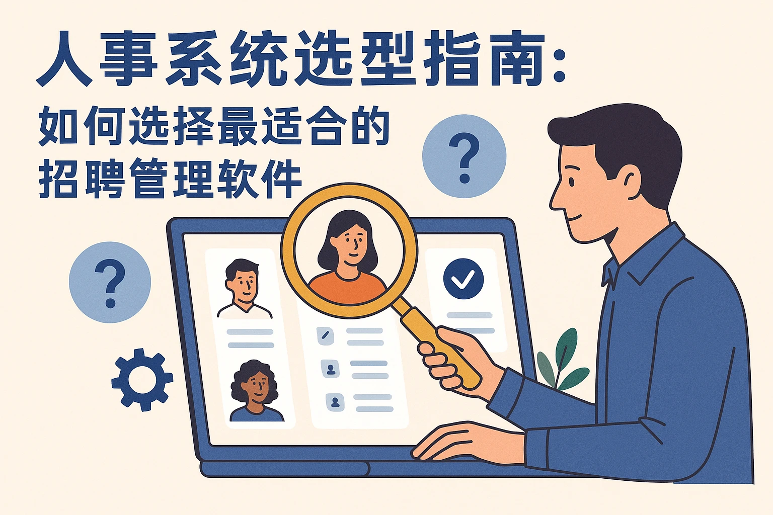 人事系统选型指南:如何选择最适合的招聘管理软件
