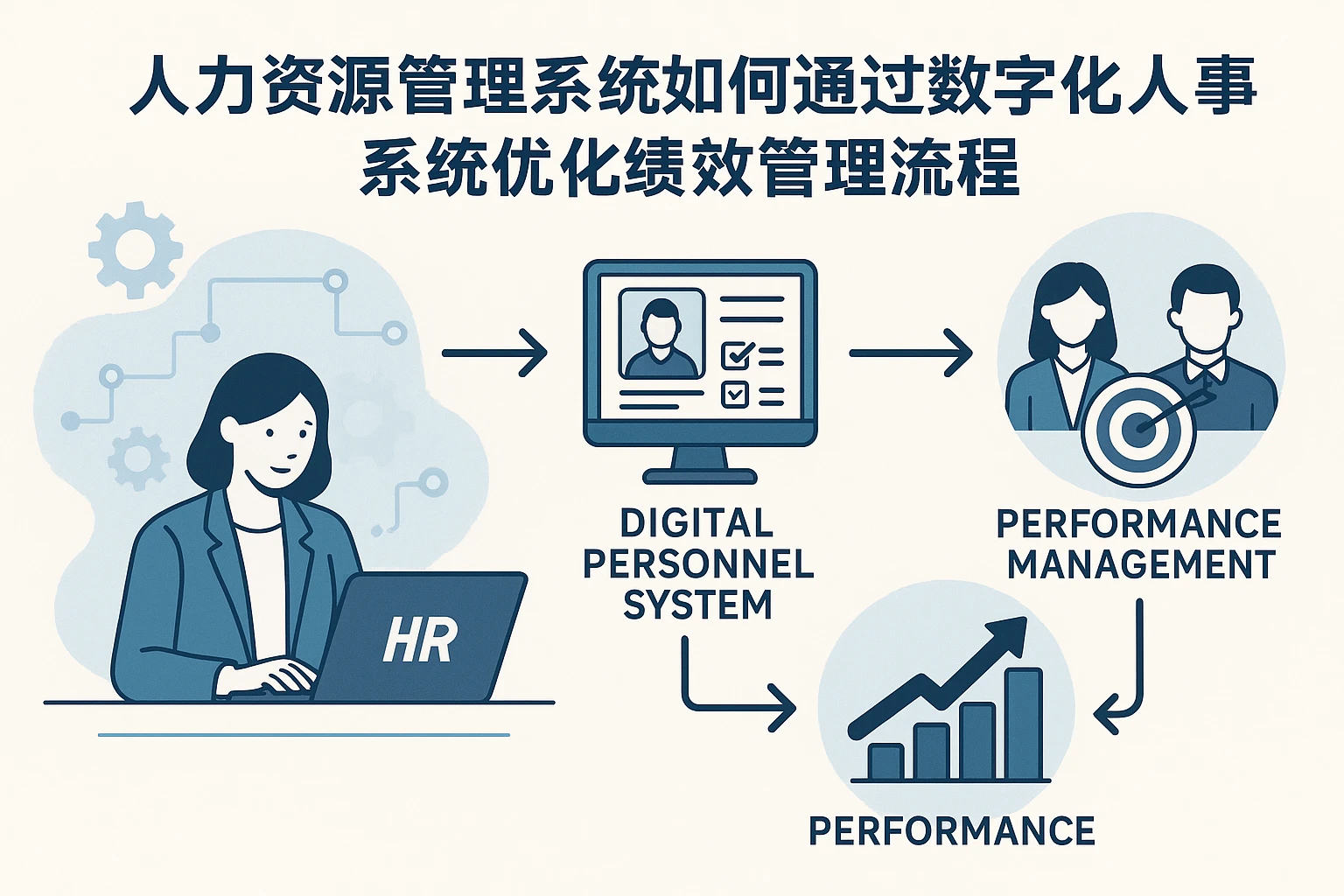 人力资源管理系统如何通过数字化人事系统优化绩效管理流程