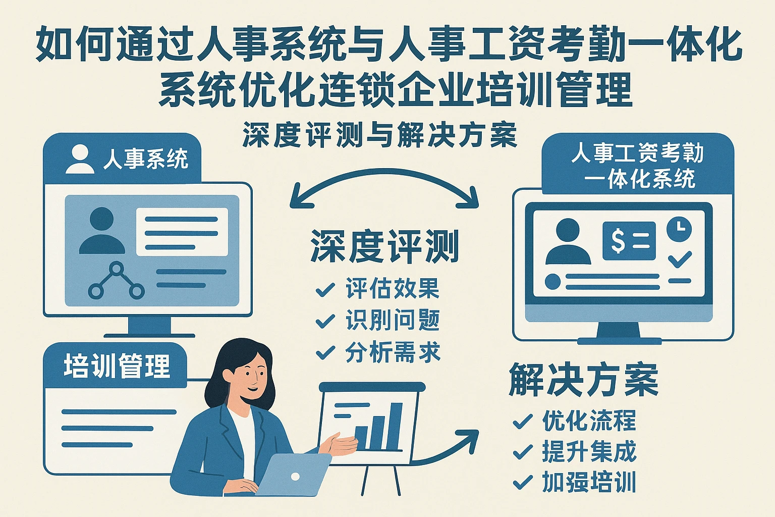 如何通过人事系统与人事工资考勤一体化系统优化连锁企业培训管理——深度评测与解决方案