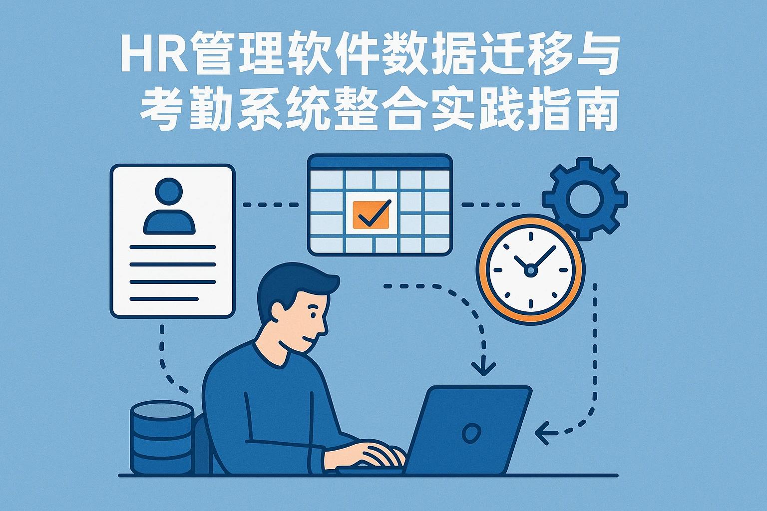 HR管理软件数据迁移与考勤系统整合实践指南