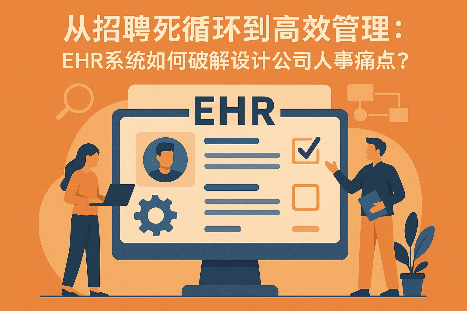 从招聘死循环到高效管理:EHR系统如何破解设计公司人事痛点?