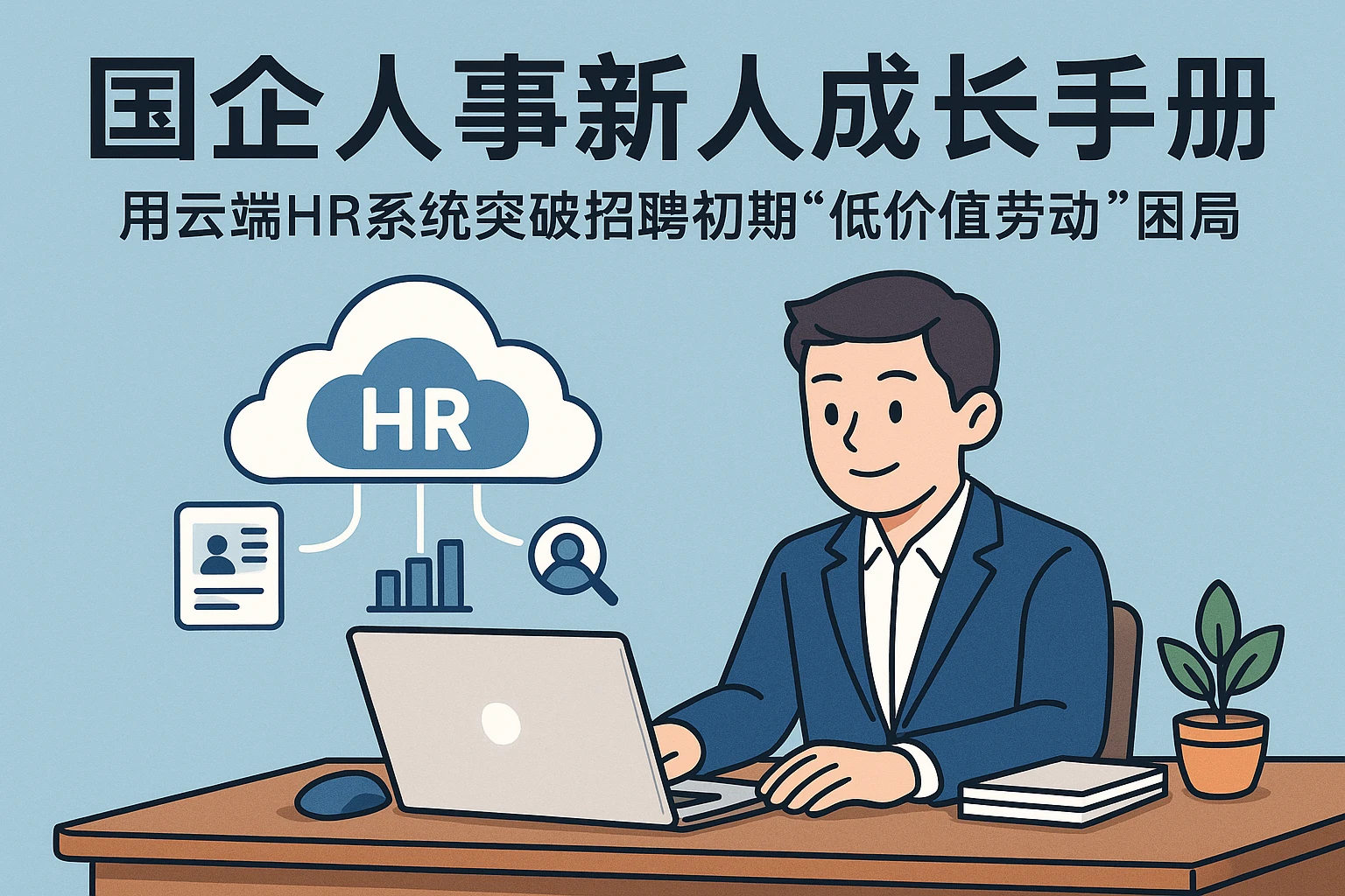 国企人事新人成长手册：用云端HR系统突破招聘初期“低价值劳动”困局