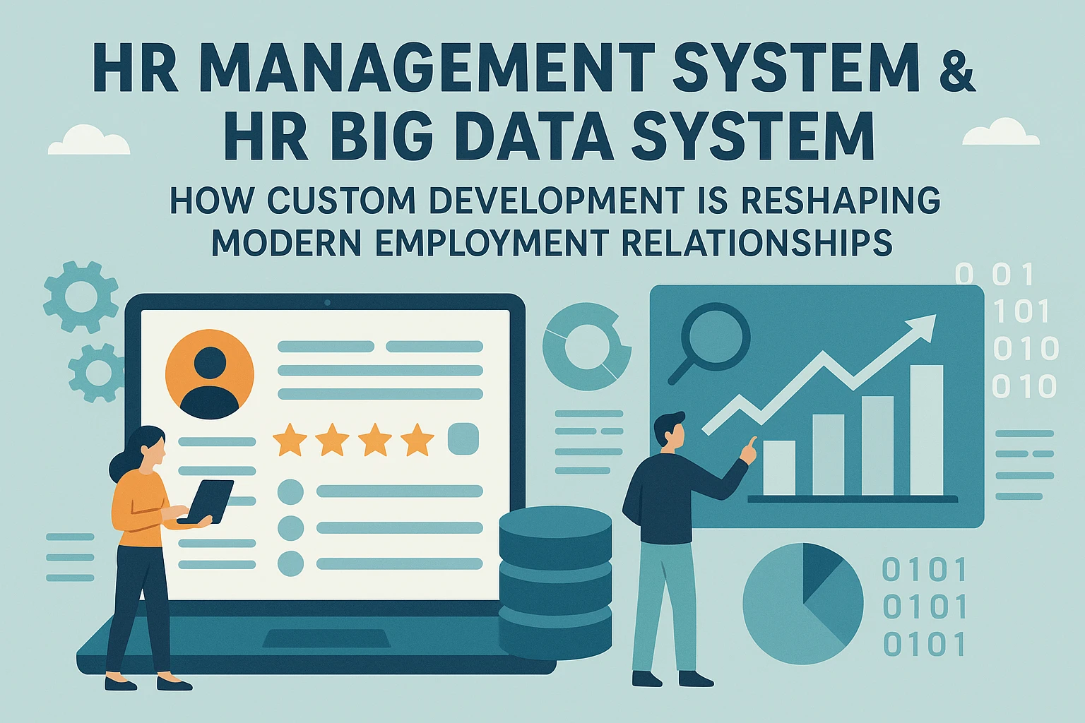 人力资源管理系统与人事大数据系统:定制开发如何重塑现代雇佣关系