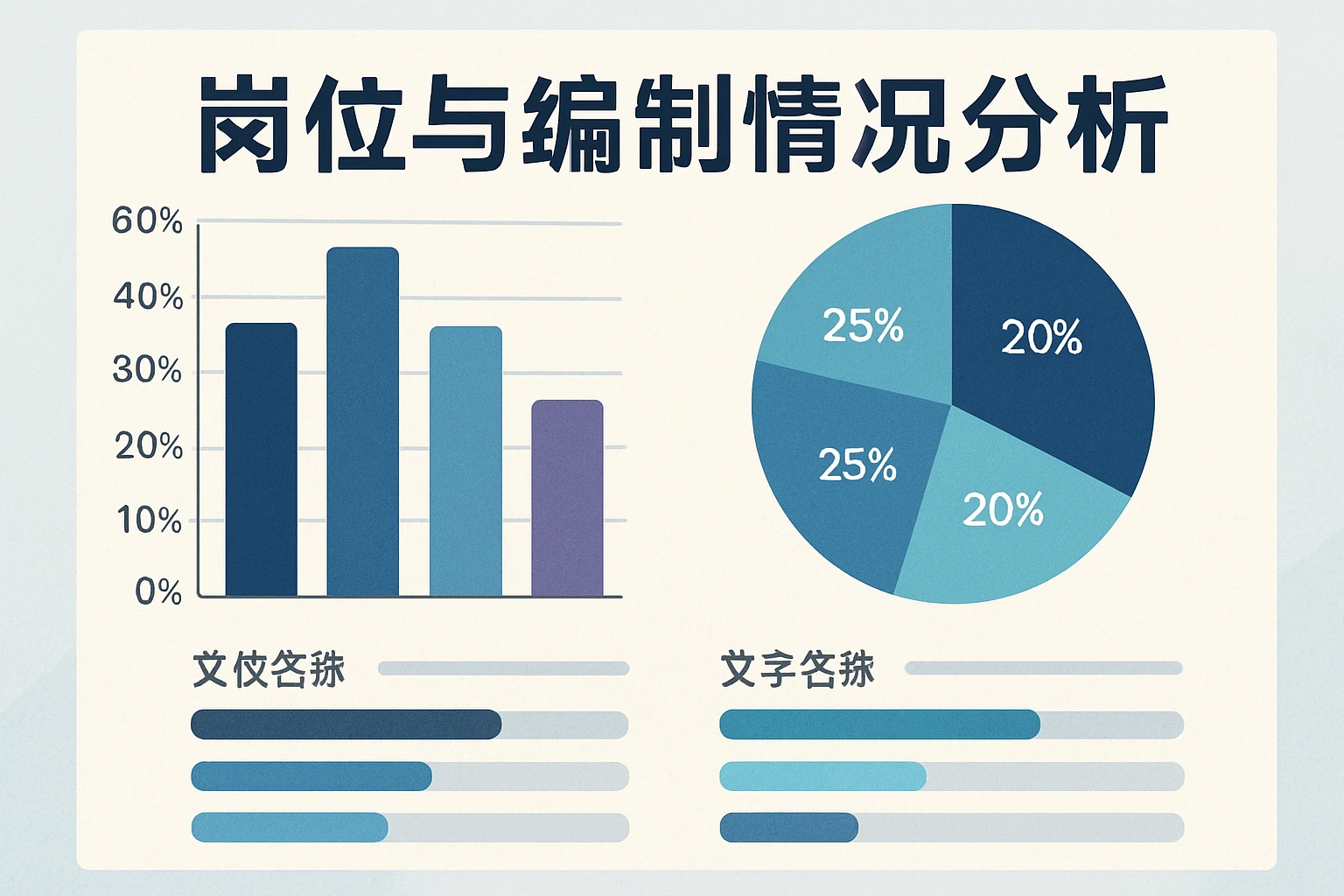 岗位与编制情况分析