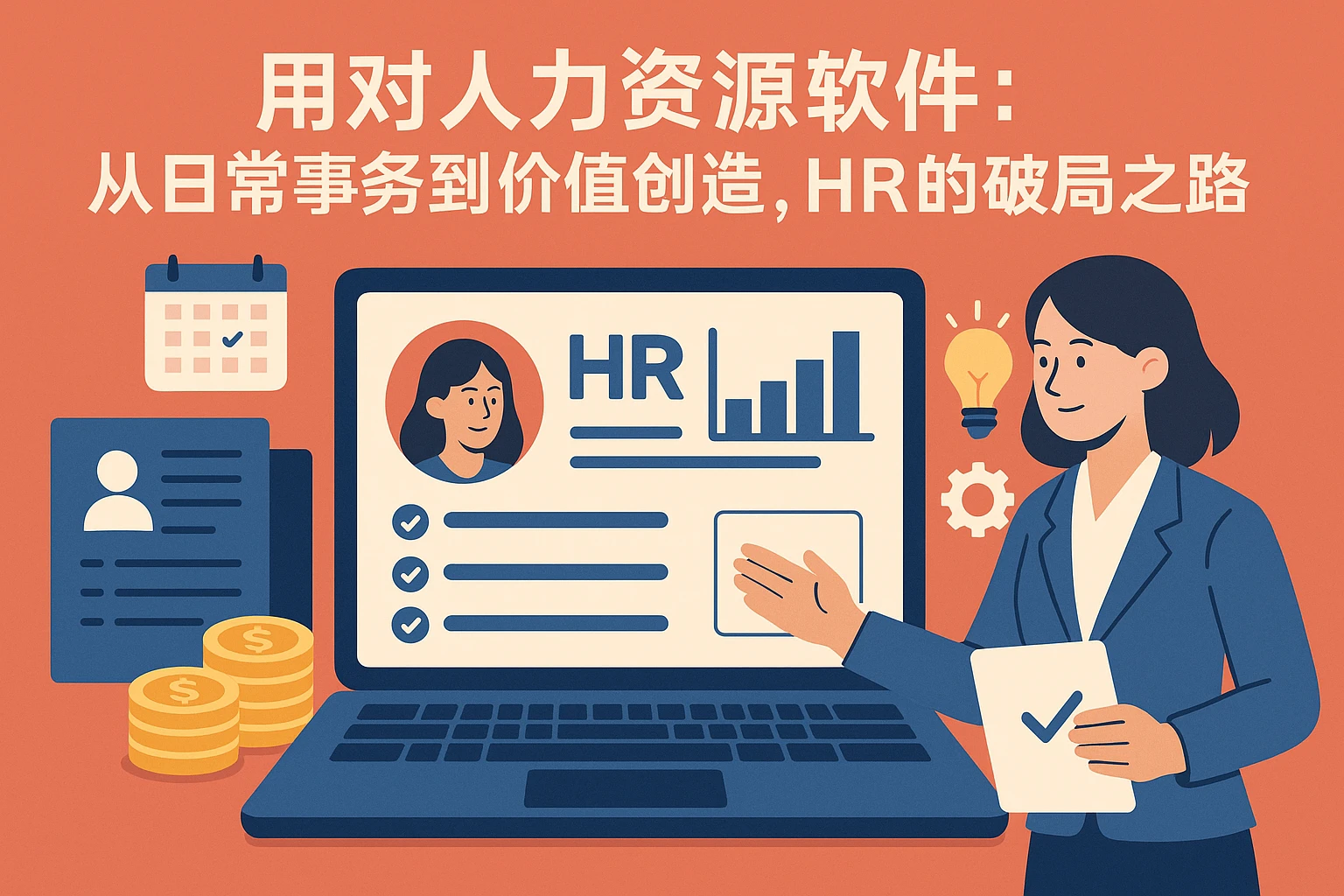 用对人力资源软件：从日常事务到价值创造，HR的破局之路