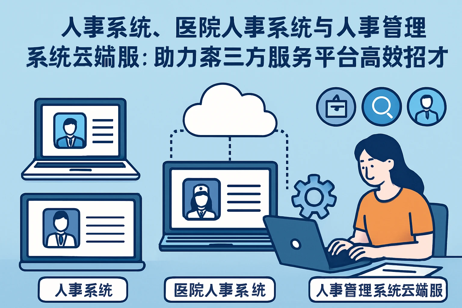 人事系统、医院人事系统与人事管理系统云端版：助力第三方服务平台高效招才引智