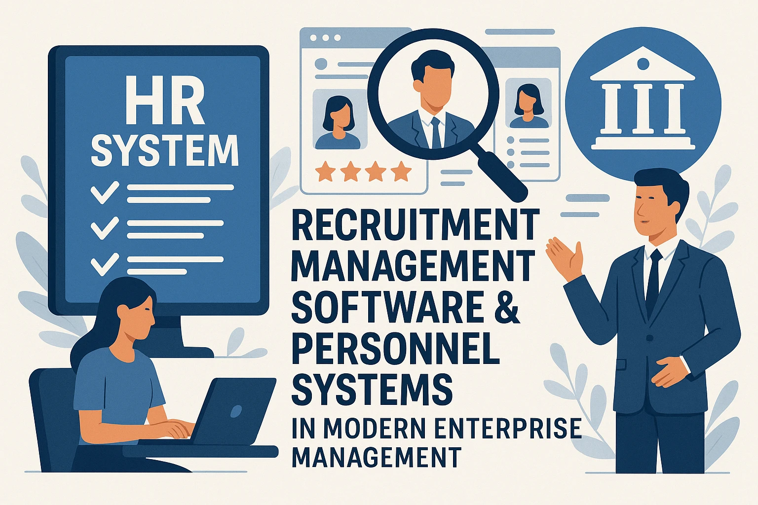 HR系统、招聘管理软件与事业单位人事系统在现代企业管理中的关键作用