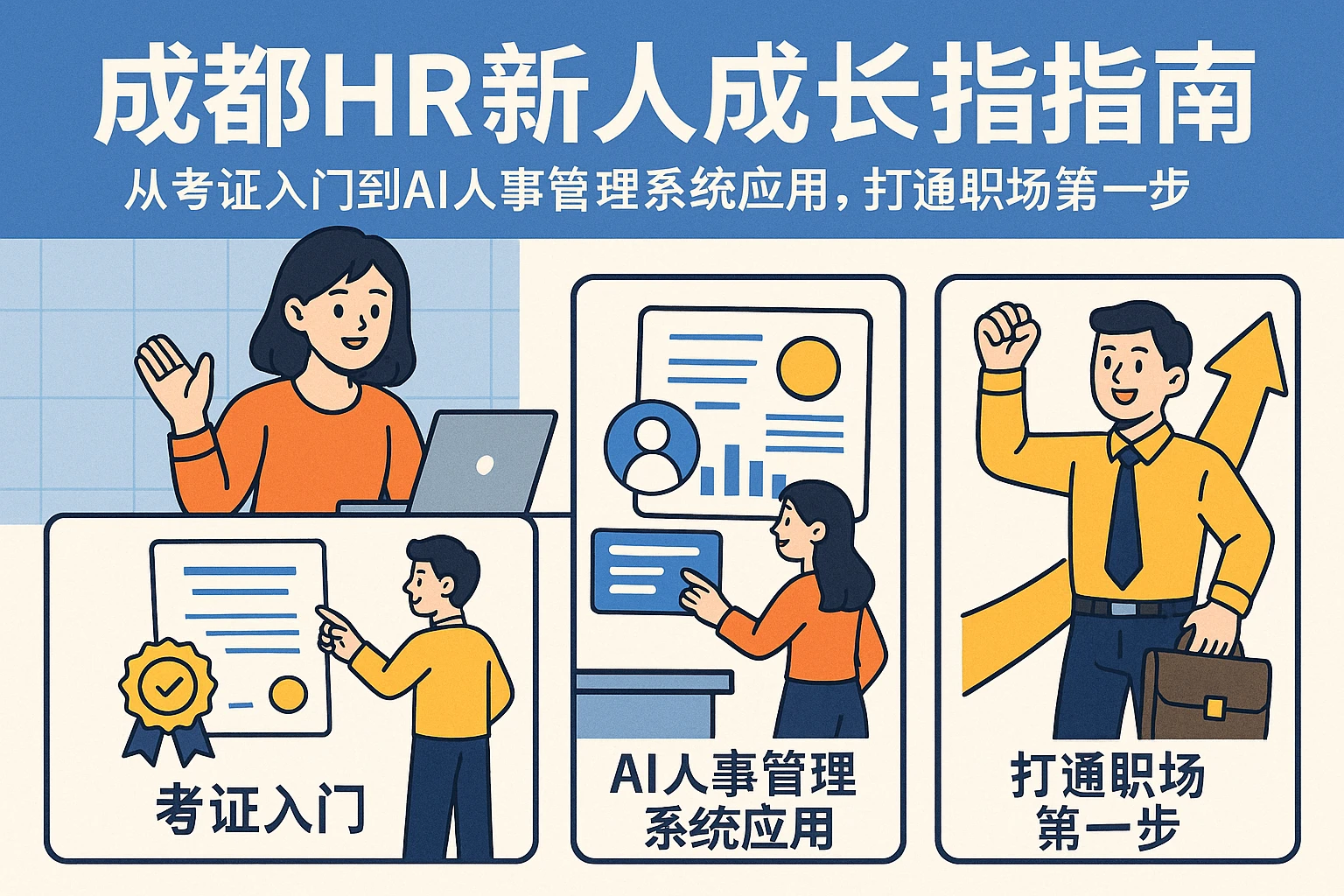 成都HR新人成长指南：从考证入门到AI人事管理系统应用，打通职场第一步