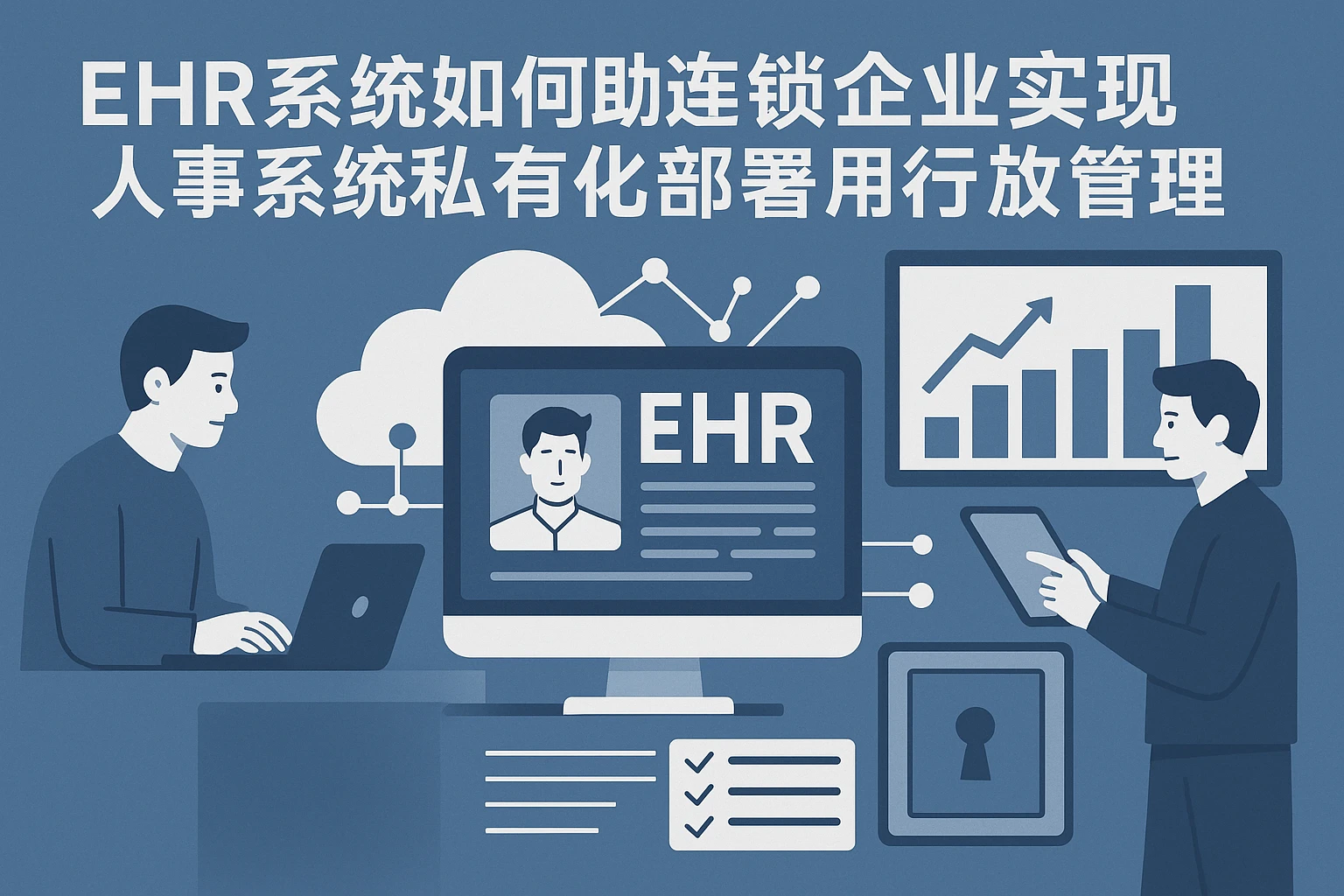 EHR系统如何助力连锁企业实现人事系统私有化部署与员工行为管理