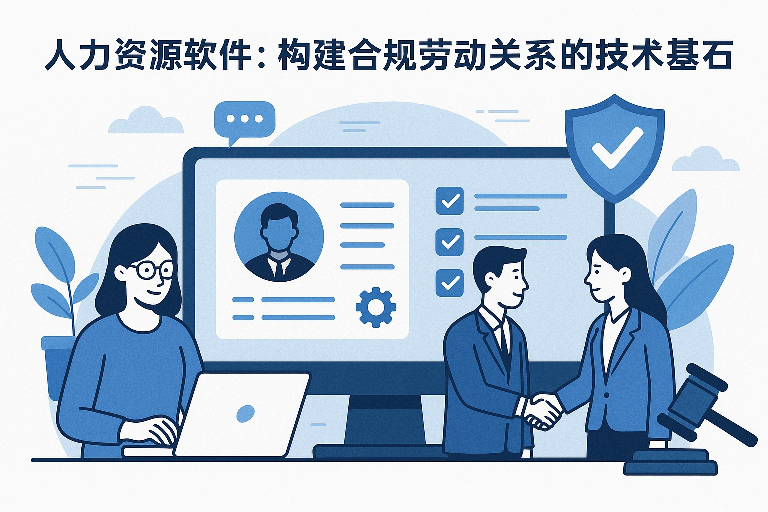 人力资源软件:构建合规劳动关系的技术基石
