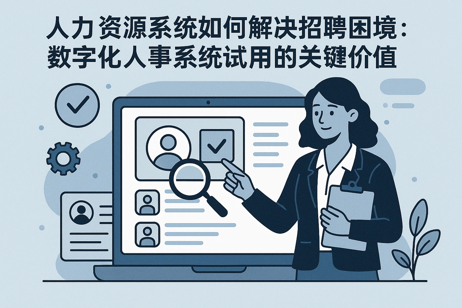 人力资源系统如何解决招聘困境:数字化人事系统试用的关键价值
