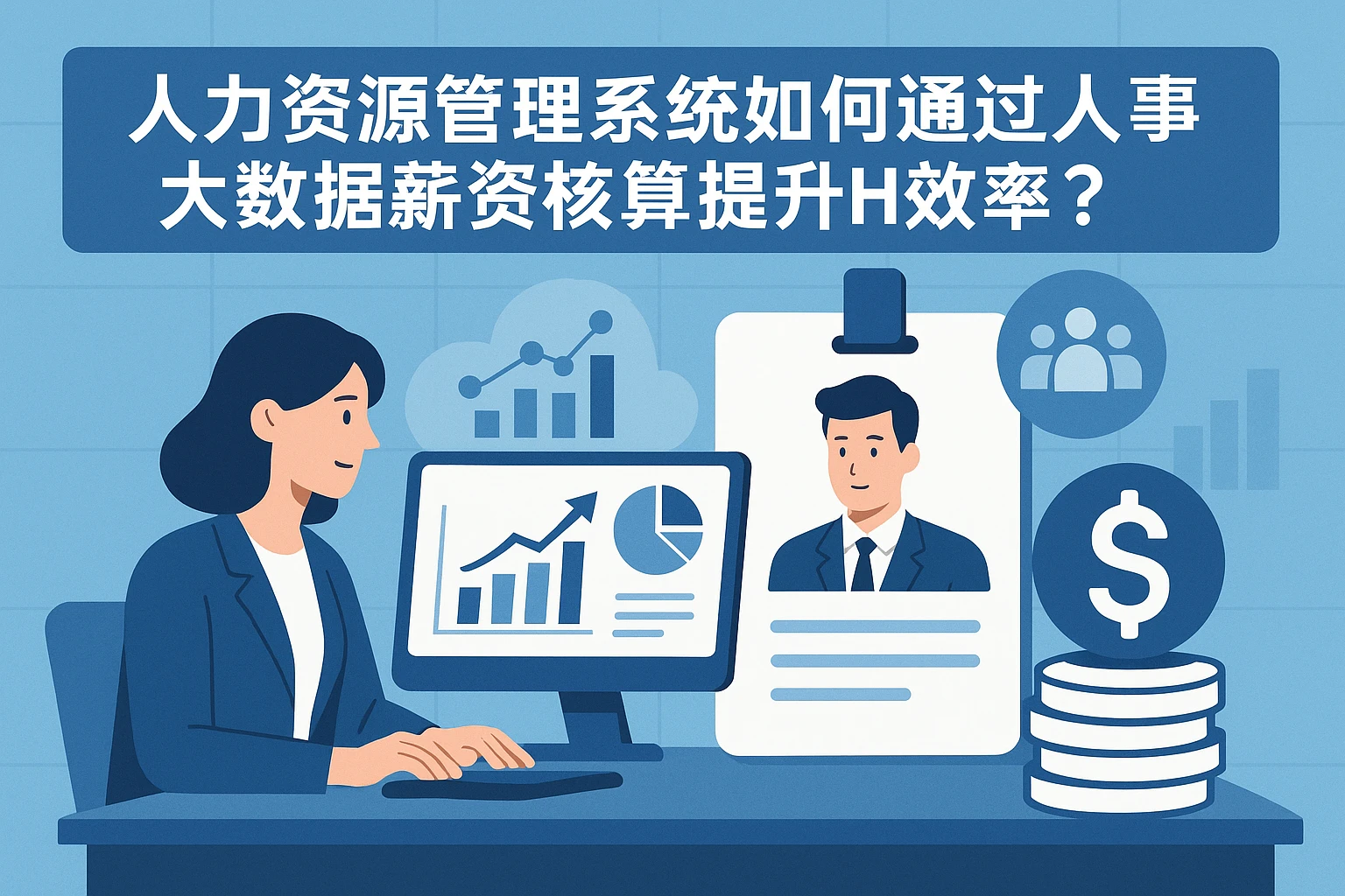 人力资源管理系统如何通过人事大数据与薪资核算提升HR效率?