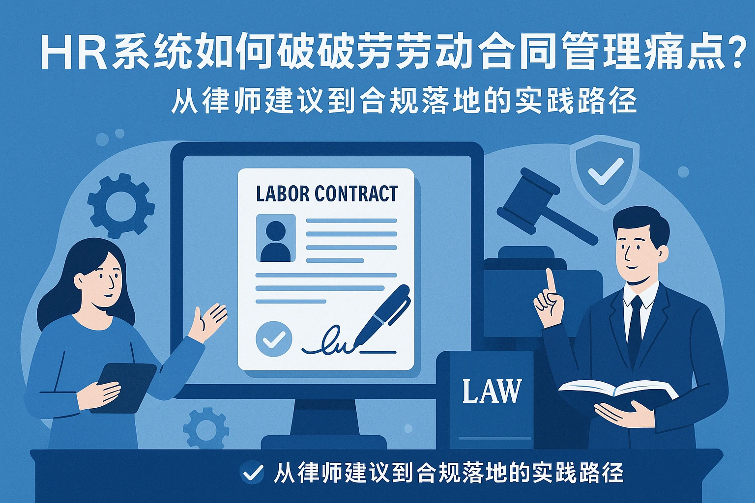 HR系统如何破解劳动合同管理痛点?从律师建议到合规落地的实践路径