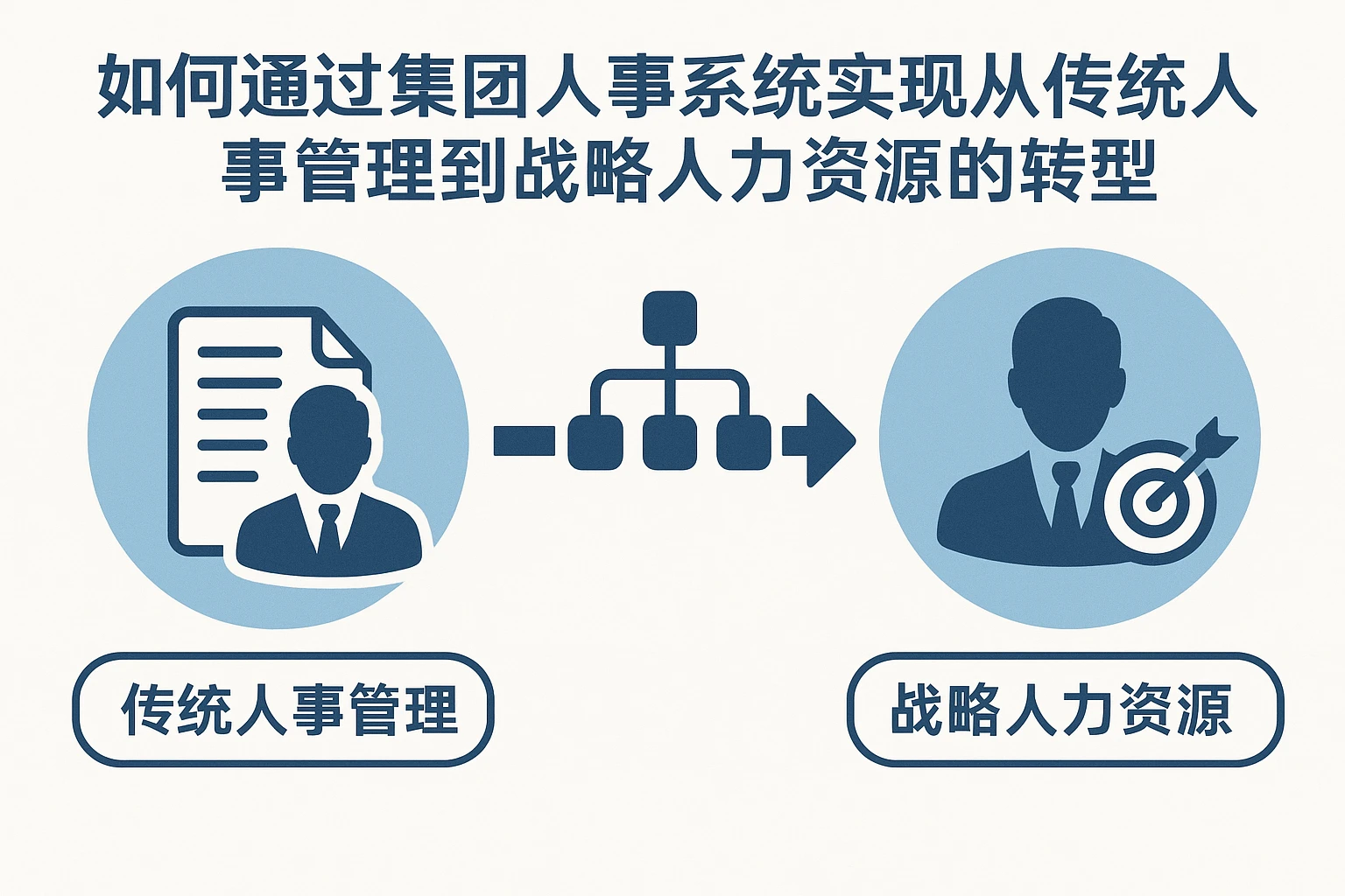 如何通过集团人事系统实现从传统人事管理到战略人力资源的转型