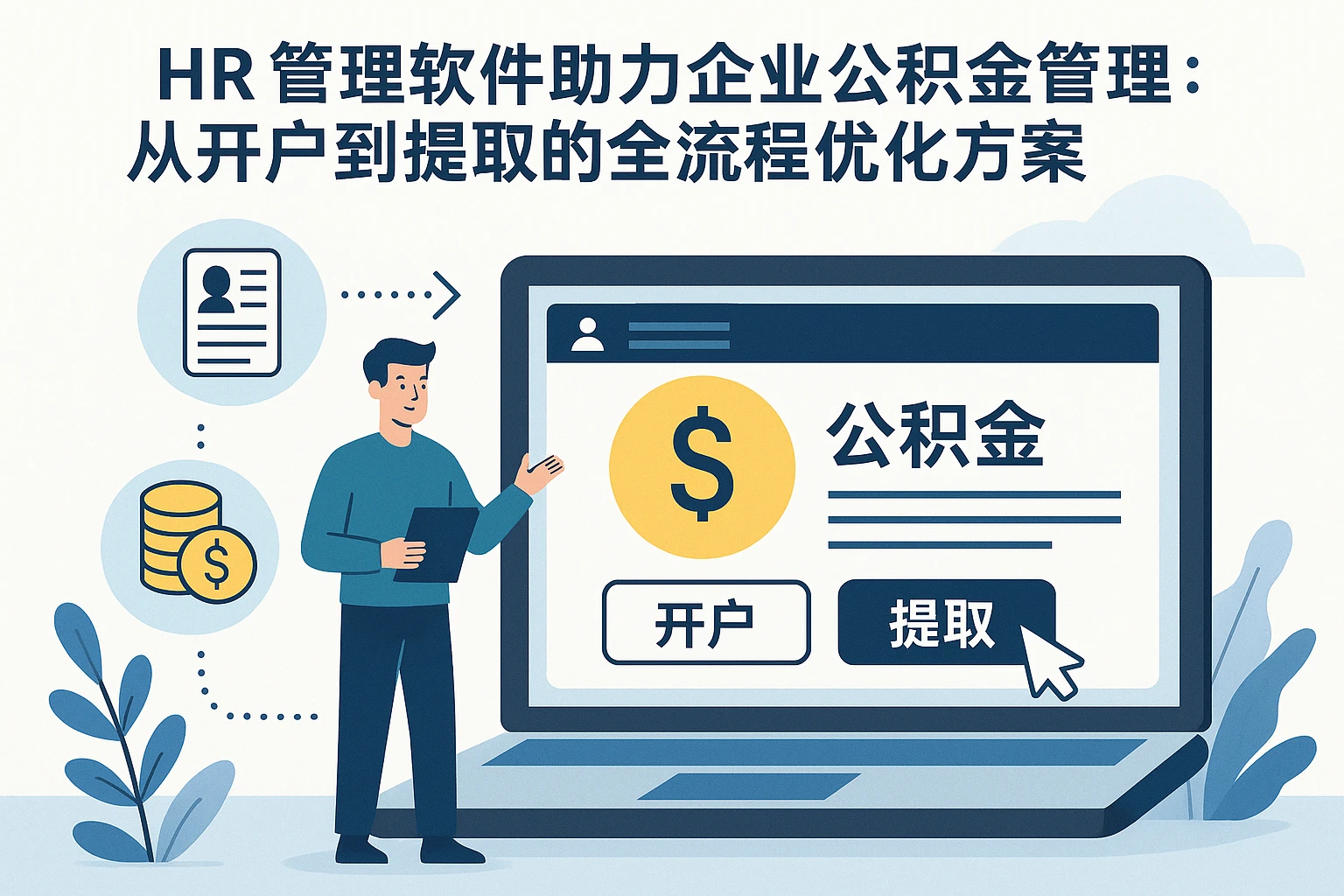 HR管理软件助力企业公积金管理：从开户到提取的全流程优化方案