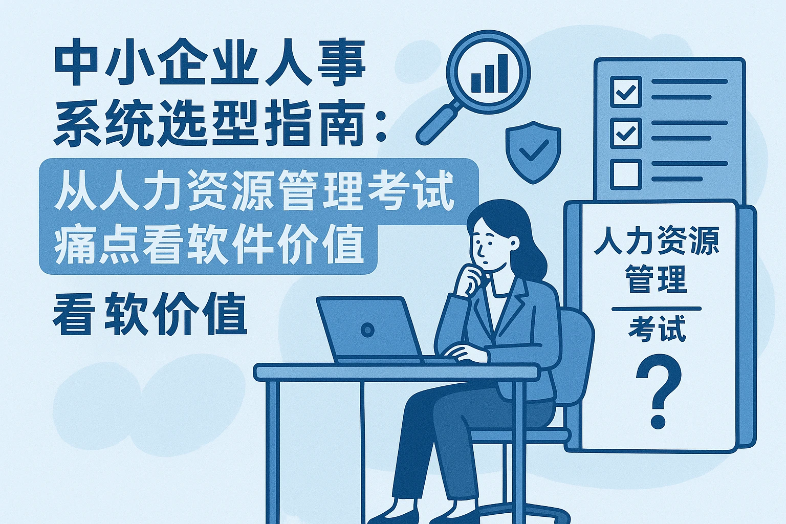 中小企业人事系统选型指南：从人力资源管理证考试痛点看软件价值