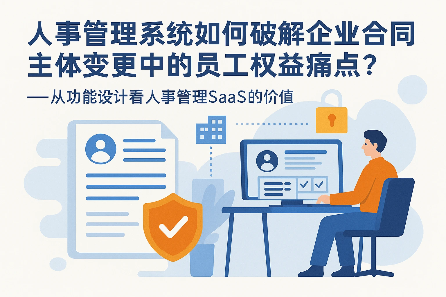 人事管理系统如何破解企业合同主体变更中的员工权益痛点？——从功能设计看人事管理SaaS的价值