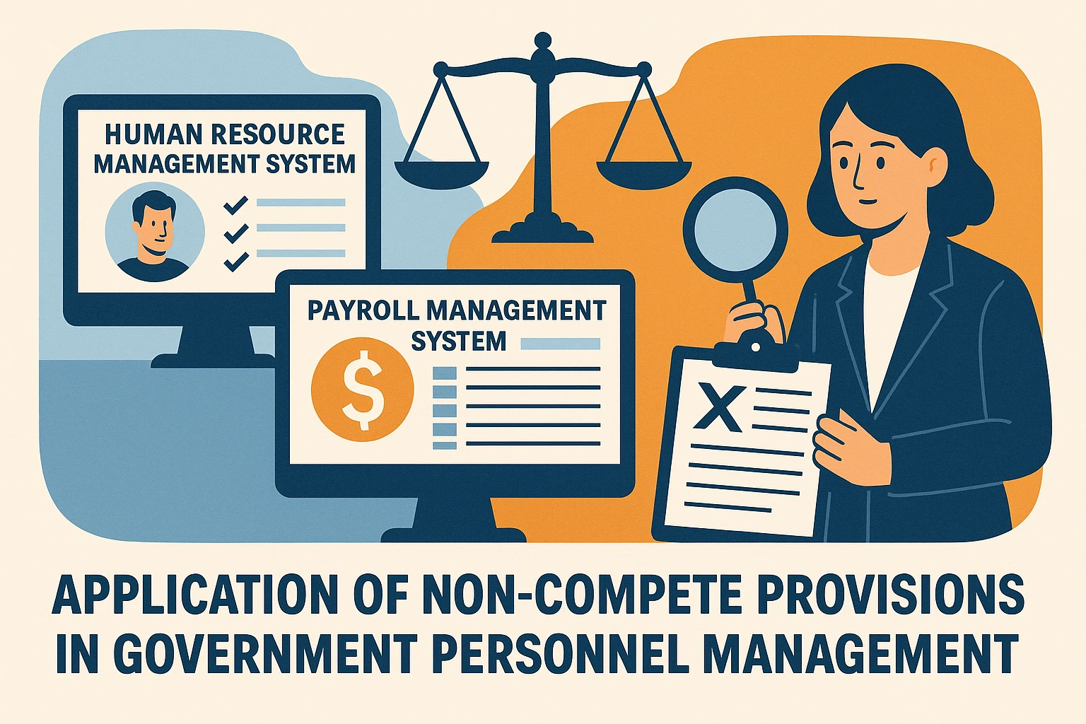 人事管理系统与薪资管理系统在政府人事管理中的竞业限制调查应用