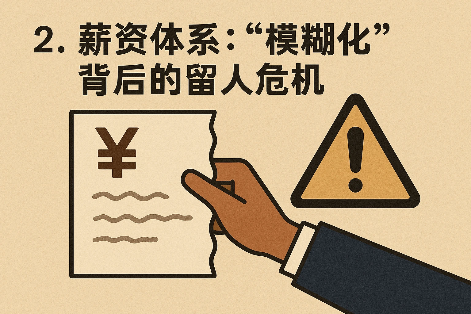 2. 薪资体系：“模糊化”背后的留人危机